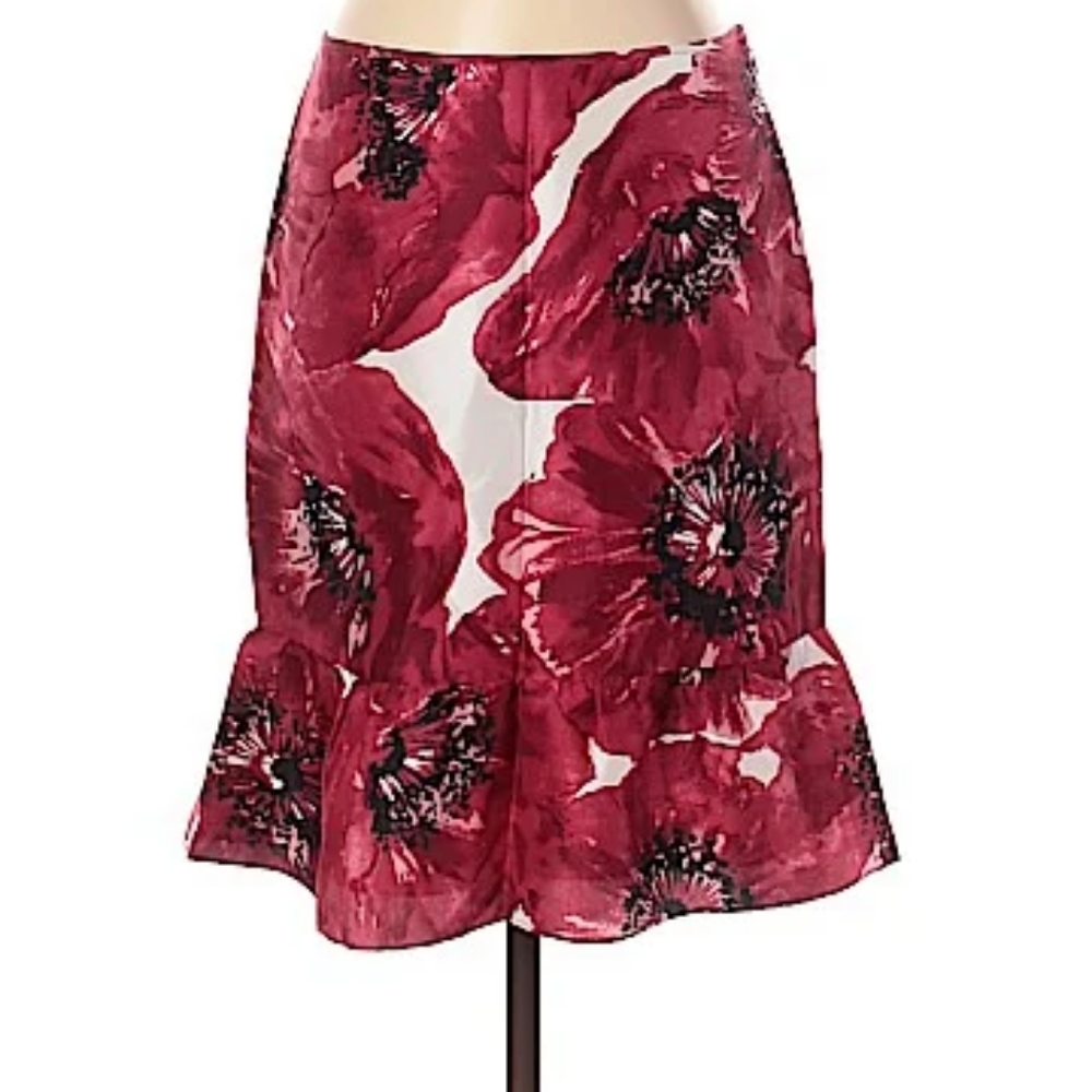 Ann Taylor Silk Skirt